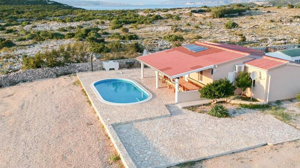 Beautiful Secluded Area Near Novalja Vacation House With Pool And Sea View Villa Lara Buitenkant foto